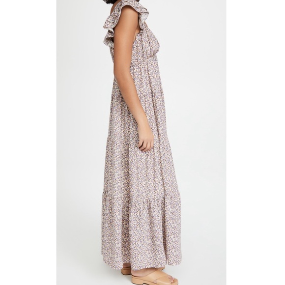 English Factory Floral Maxi Dress Size Small - Picture 3 of 13